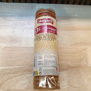 GALLETAS HOGARIL COPOS AVENA INTEGRAL Y CHIP CHOCO SIN AZÚCAR